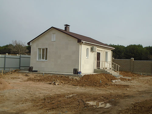 фасадная отделка дома